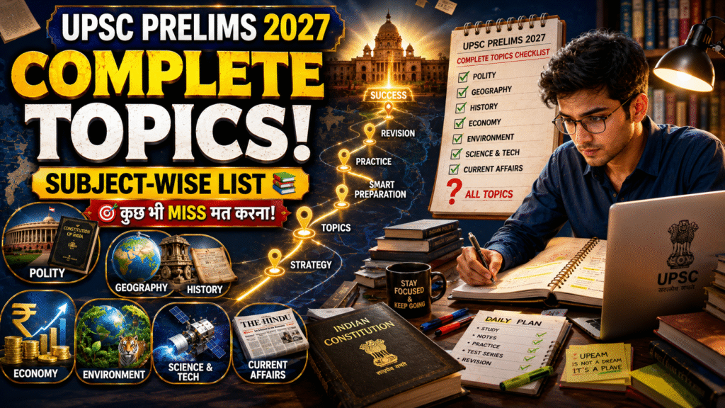 UPSC Prelims 2027