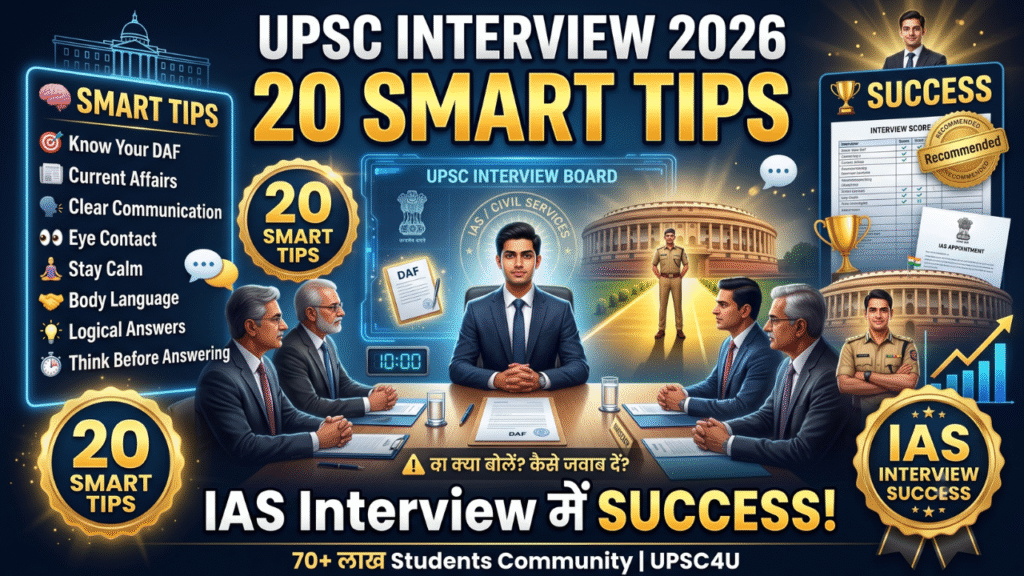 UPSC Interview Tips