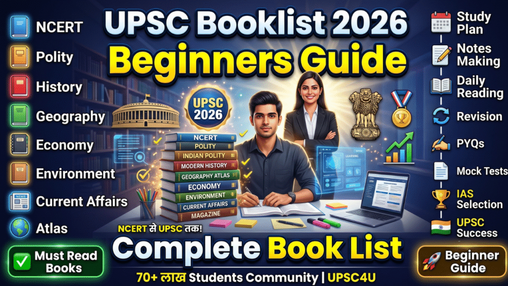 UPSC Booklist